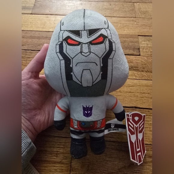 Hasbro 7” Transformers More Than Meets The Eye Megatron Plush 2023 - Picture 1 of 5